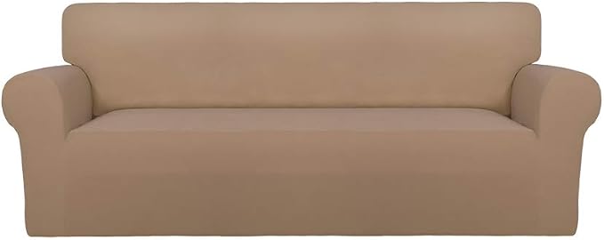 PureFit Super Stretch Sofa Slipcover – Spandex Non Slip Soft Couch Sofa Cover by PureFit