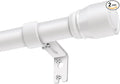 1” Diameter Curtain Rods Itself is 30 to 90 inch 2 Pack Fit 30-84 inch Window by Unknown