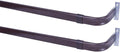 Blu-Pier Tech Heavy Duty Single Rod 28"-48" Adjustable Curtain Rod Hardware by Blu-Pier+Tech