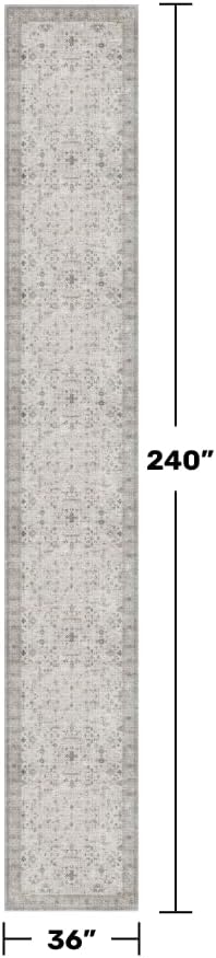 Hazo Haus Geometric 3x20 Wide Hallway Runner - Image 2