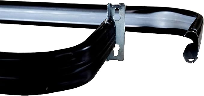 Blu-Pier Tech Heavy Duty Single Rod, Lock Seam Curtain Rod 18 to 28-Inch - Image 4