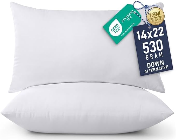 Utopia Bedding 14x22 Pillow Inserts, Sofa & Couch – Soft, Supportive & Fluffy by UTOPIABEDDING