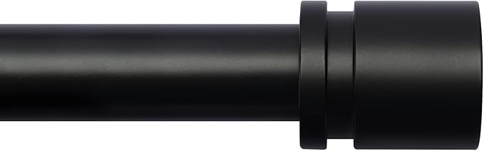 Byondeth Curtain Rods for Windows 16 to 120 Inches Adjustable Length 1 Inch by Byondeth