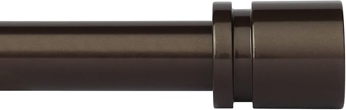 Byondeth Curtain Rods for Windows 16 to 144 Inches Adjustable Length 1 Inch by Byondeth