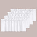 H.VERSAILTEX White Curtain Valances by HVERSAILTEX