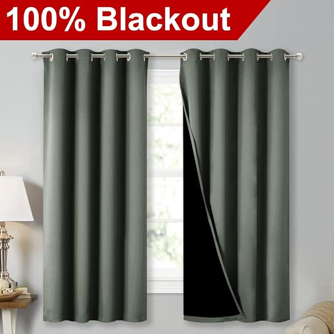 NICETOWN Extra Long Truly Blackout Drapes - Image 2