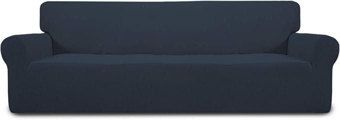 Easy-Going Stretch 4 Seater Sofa Slipcover 1-Piece Sofa Cover Furniture by Easy-Going