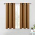NICETOWN Sleek Blackout Curtains 45 inches Length by NICETOWN