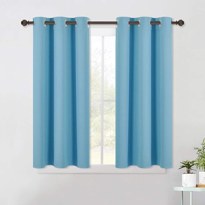 NICETOWN Thermal Insulated Curtains Blackout Draperies, Window Treatment Solid by NICETOWN