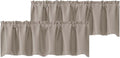 Chyhomenyc Blackout Valances for Windows, Short Window Valance Curtains for by Chyhomenyc