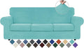 WEERRW 4 Pieces Velvet High Stretch Couch Covers by WEERRW