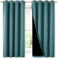 NICETOWN 100% Blackout Blinds, Sea Teal, Laundry Room Decor Window Treatment by NICETOWN