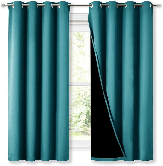 NICETOWN 100% Blackout Curtains - Image 2