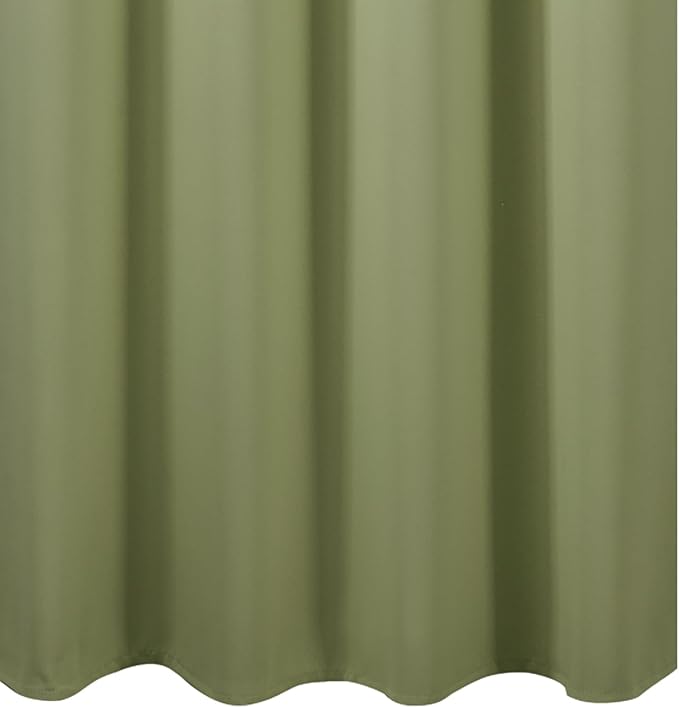 LEMOMO Sage Green Blackout Curtains 52 x 63 Inch Length/Set of 2 Curtain - Image 8
