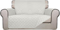 PureFit Reversible Quilted Sofa Cover, Water Resistant Slipcover Furniture by PureFit