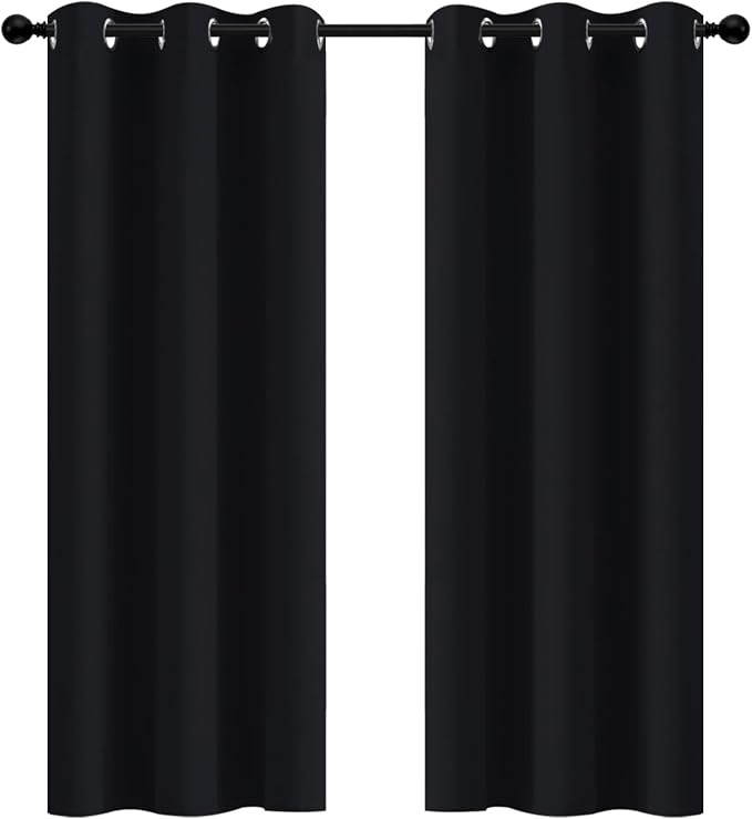 Yakamok 72 Inch Long Blackout Curtains by Yakamok