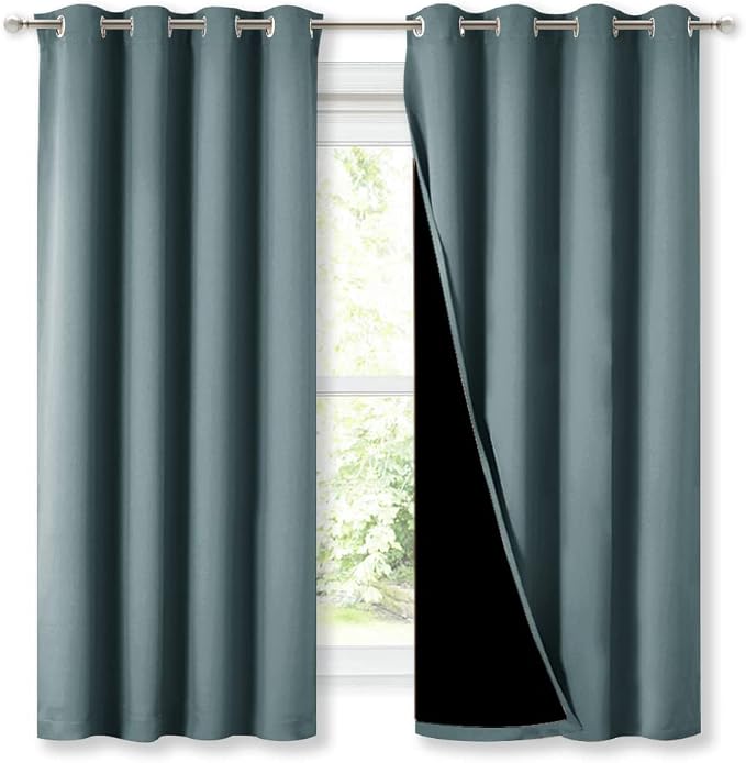 NICETOWN Extra Long Truly Blackout Drapes by NICETOWN