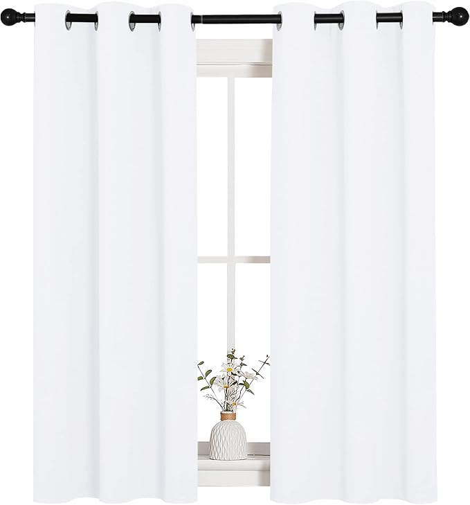 NICETOWN 50% Light Blocking Curtain Panels - Image 2