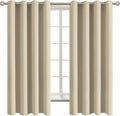 BGment Room Darkening Curtains 63 Inches Long by BGment