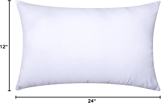 MIULEE Throw Pillow Insert Premium Pillow Stuffer Sham Rectangle - Image 8