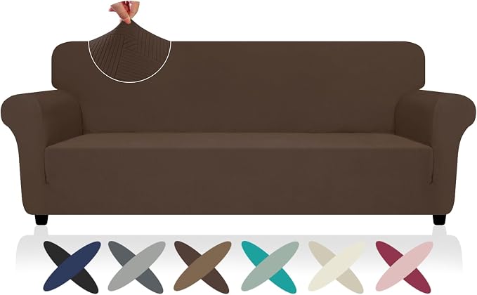 ZNSAYOTX Oversized Super Stretch Couch Cover, New Striped Sofa Covers - Image 7