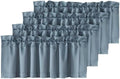 H.VERSAILTEX Blackout Valances for Windows, Kitchen Valance Curtains for Living by HVERSAILTEX