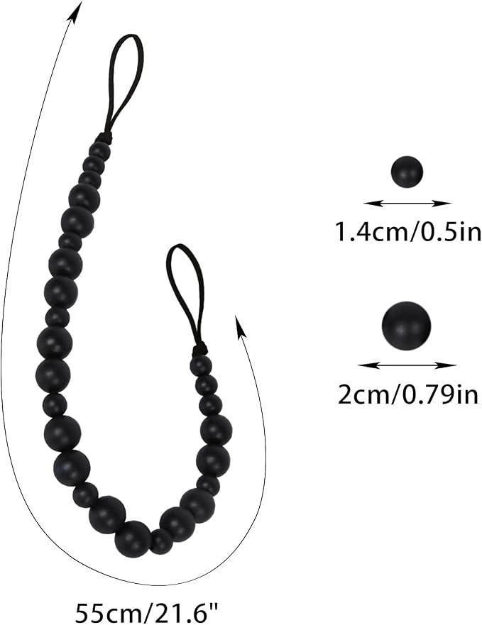 OCIOLI 2 Pieces Wood Bead Curtain Tieback Boho Curtain Tiebacks Curtain - Image 6