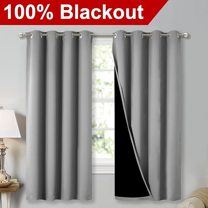 NICETOWN Extra Long Truly Blackout Drapes - Image 2