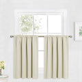 RYB HOME Cafe Curtains 24 inch Length, RV Curtains by RYBHOME