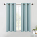 NICETOWN Modern Blackout Curtains Noise Reducing, Sky Blue, 2 Panels, W42 x L54 by NICETOWN
