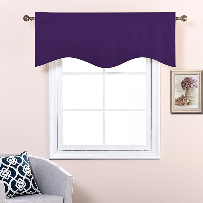 NICETOWN Blackout Window Treatment Valances - Image 4