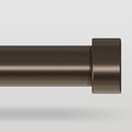 VOIIY Bronze Curtain Rods for Windows 48 to 84 Inch, Size:36-88 Inch, Antique by VOIIYCurtainRods