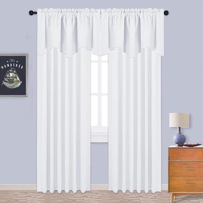 NICETOWN Window Valance Blackout Curtains - Image 5