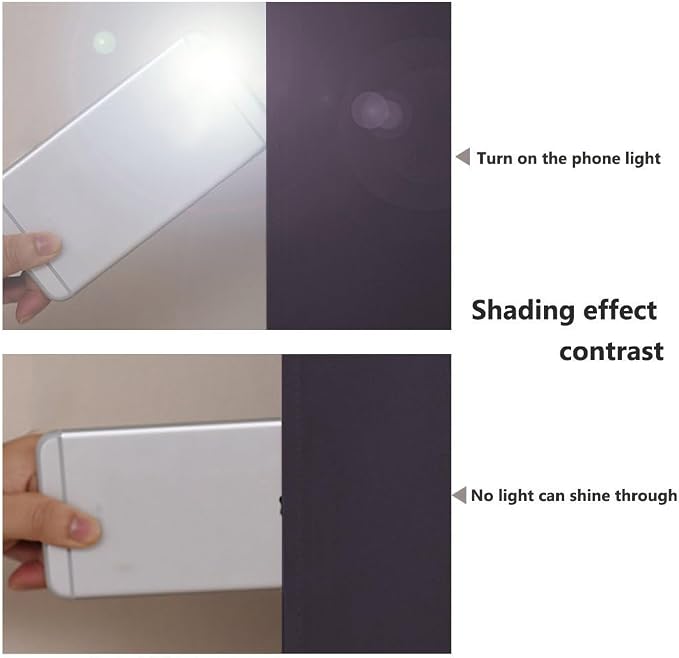 NICETOWN 100% Blackout Lined Curtains, 1 Pair, 2 Thick Layers Completely - Image 3