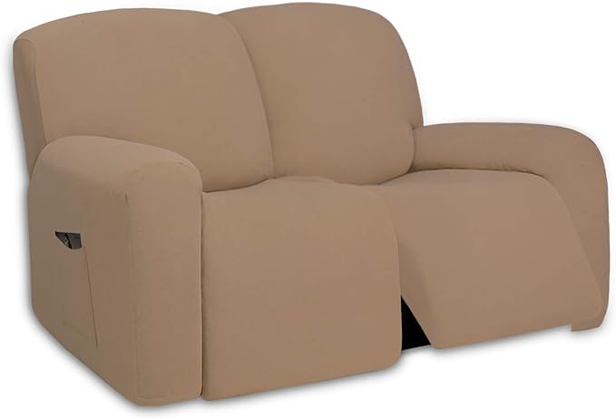 PureFit Super Stretch Loveseat Recliner Sofa Couch Cover by PureFit