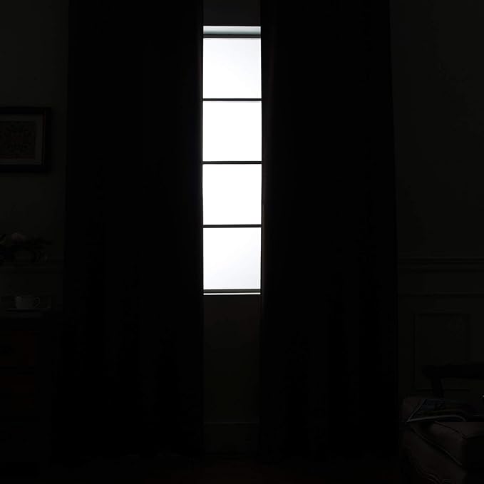 Yakamok 63 Inch Length 100% Blackout Curtains - Image 8