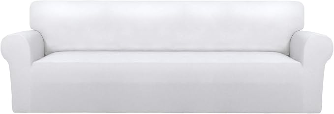 PureFit Super Stretch 4 Seater Sofa Slipcover – Spandex Non Slip Soft Couch by PureFit