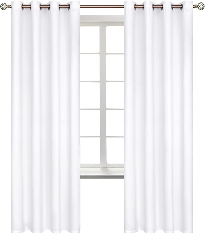BGment Room Darkening Curtains 72 Inches Long by BGment