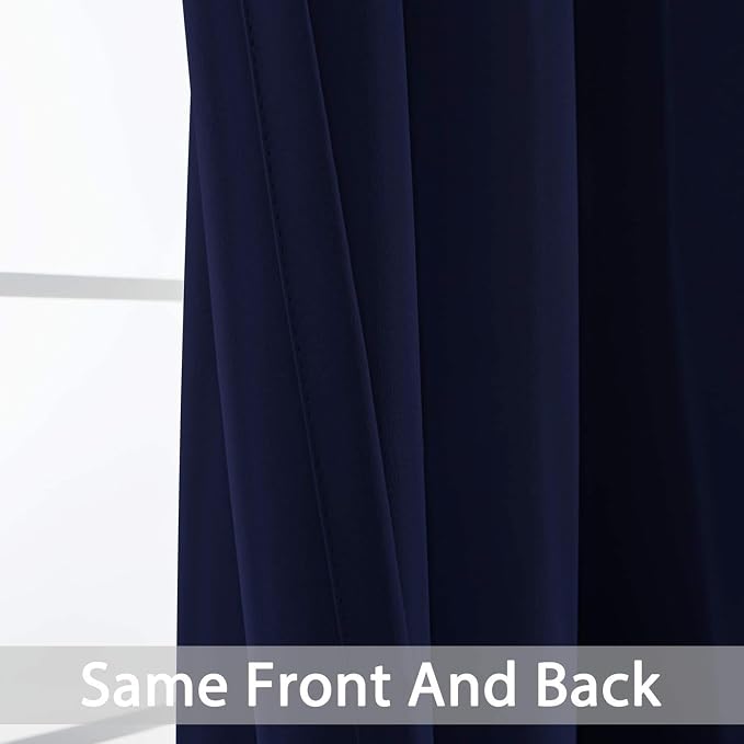 Yakamok Blackout Curtains Room Darkening Thermal Insulated Window Panels - Image 4