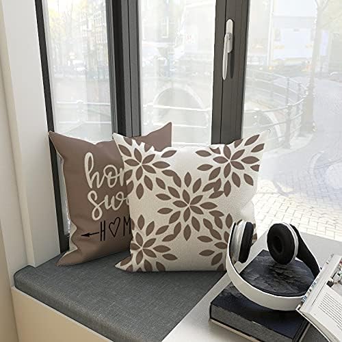 YCOLL Pillow Covers 20x20 Set of 4, Modern Sofa Throw Pillow Cover, Decorative - Image 3