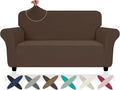 ZNSAYOTX Super Stretch Loveseat Covers, New Striped Love Seat Slipcover by ZNSAYOTX