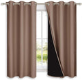 NICETOWN Total Blackout Panels for Nursery, Super Soft, Heavy Duty and Thick by NICETOWN