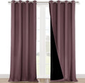 NICETOWN Full Shading Curtains 90 inches Long 2 Panels Set by NICETOWN