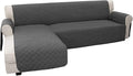 Easy-Going Sectional Couch Covers L Shape Reversible Sofa Slipcover Chaise by Easy-Going