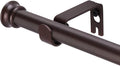 Standard Decorative Window Curtain Rods 30 to 88 Inch, 5/8 Inch Diameter Small by Alskarhem