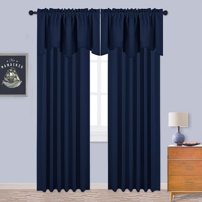 NICETOWN Valances for Living Room Windows - Image 5