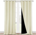 NICETOWN Full Shading Curtains 90 inches Long 2 Panels Set by NICETOWN