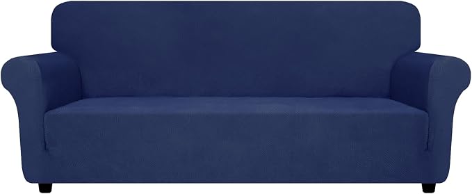 ZNSAYOTX Super Stretch Couch Cover, New Striped Sofa Covers Fitted Slipcovers - Image 7