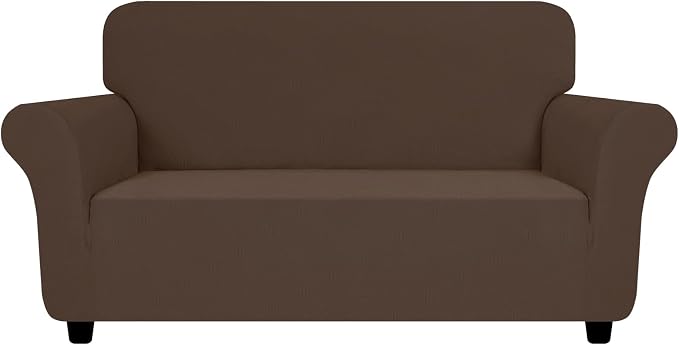 ZNSAYOTX Super Stretch Loveseat Covers, New Striped Love Seat Slipcover - Image 7