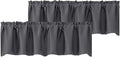 Chyhomenyc Charcoal Grey Valances by Chyhomenyc